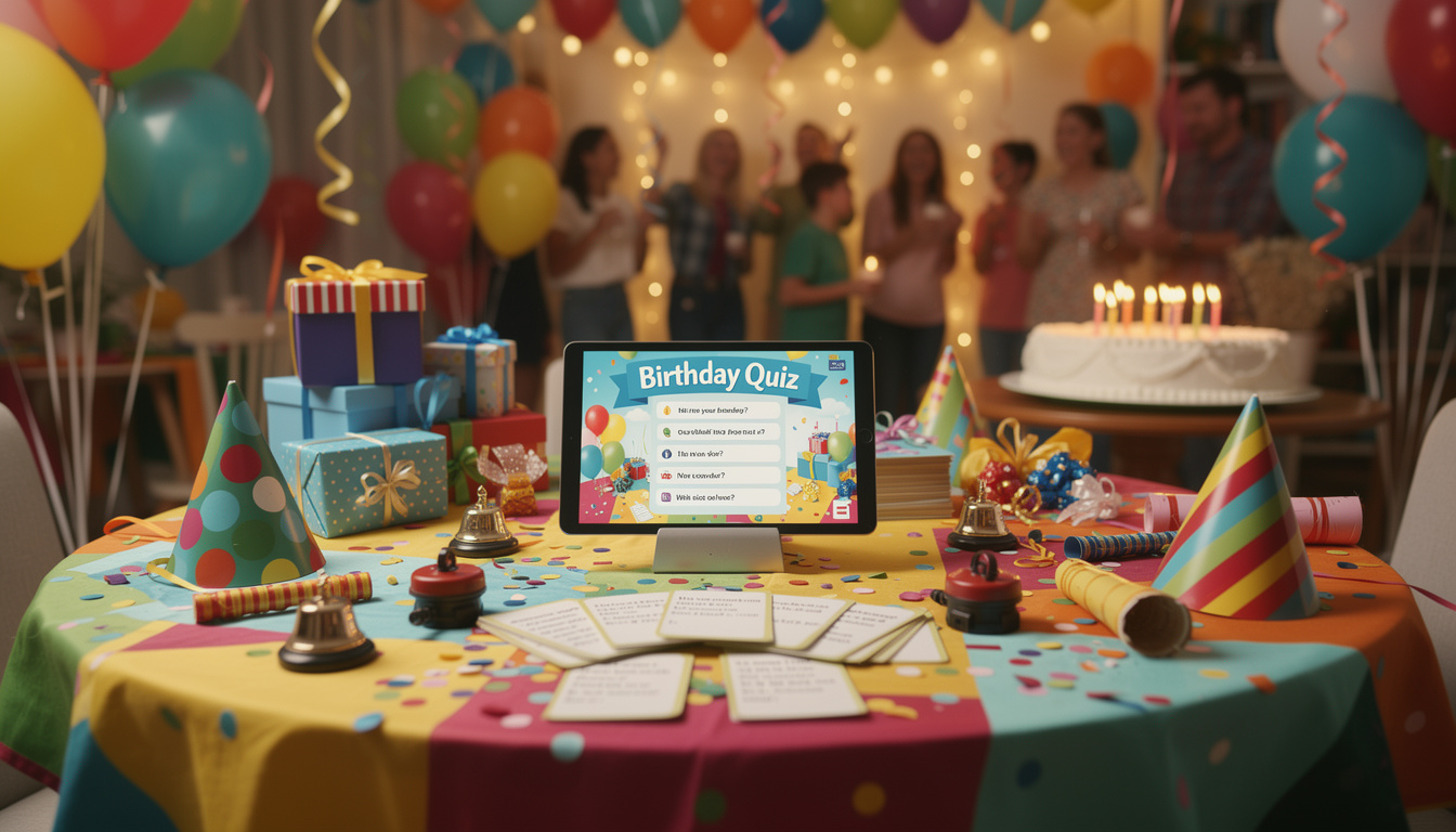 découvrez 10 quiz amusants et captivants pour animer votre anniversaire et divertir vos invités tout au long de la fête.