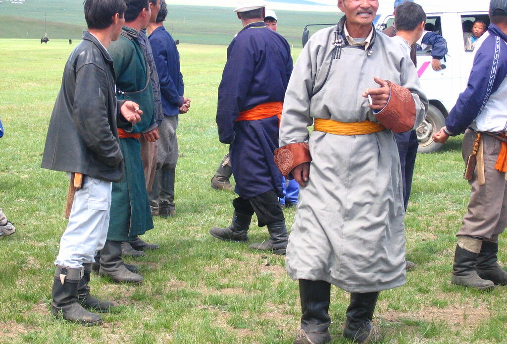nomades de Mongolie