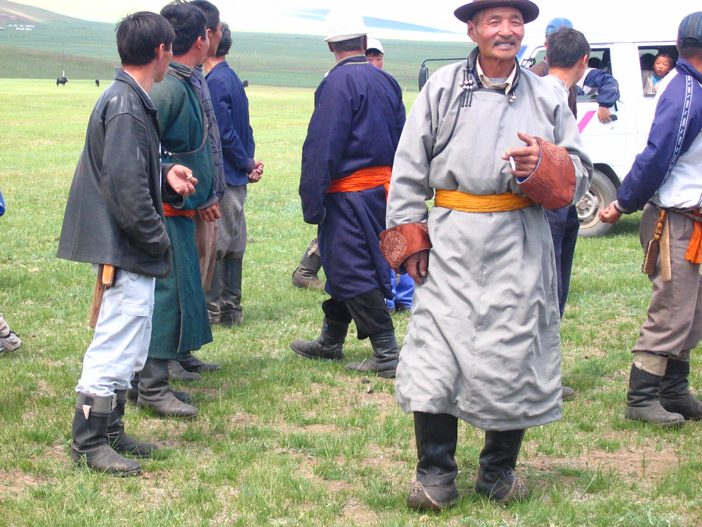 nomades de Mongolie