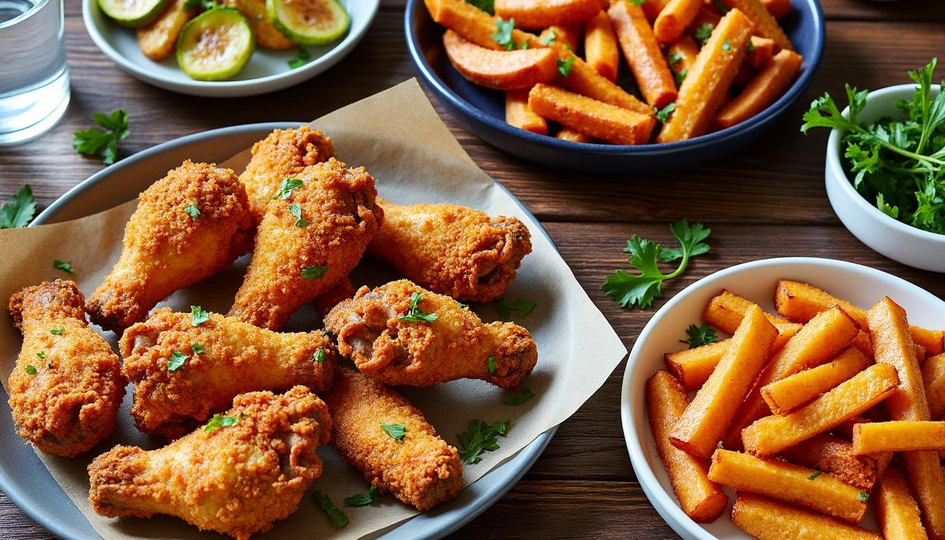découvrez comment utiliser votre air fryer medek pour préparer des frites croustillantes et légères. suivez notre guide étape par étape et savourez des recettes saines et délicieuses en un rien de temps !