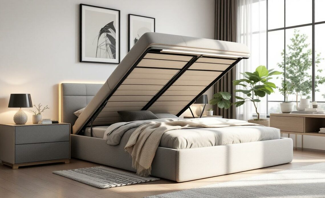 découvrez comment aménager votre chambre avec un lit coffre tendance, alliant design moderne et espace de rangement pratique pour un intérieur organisé et stylé.