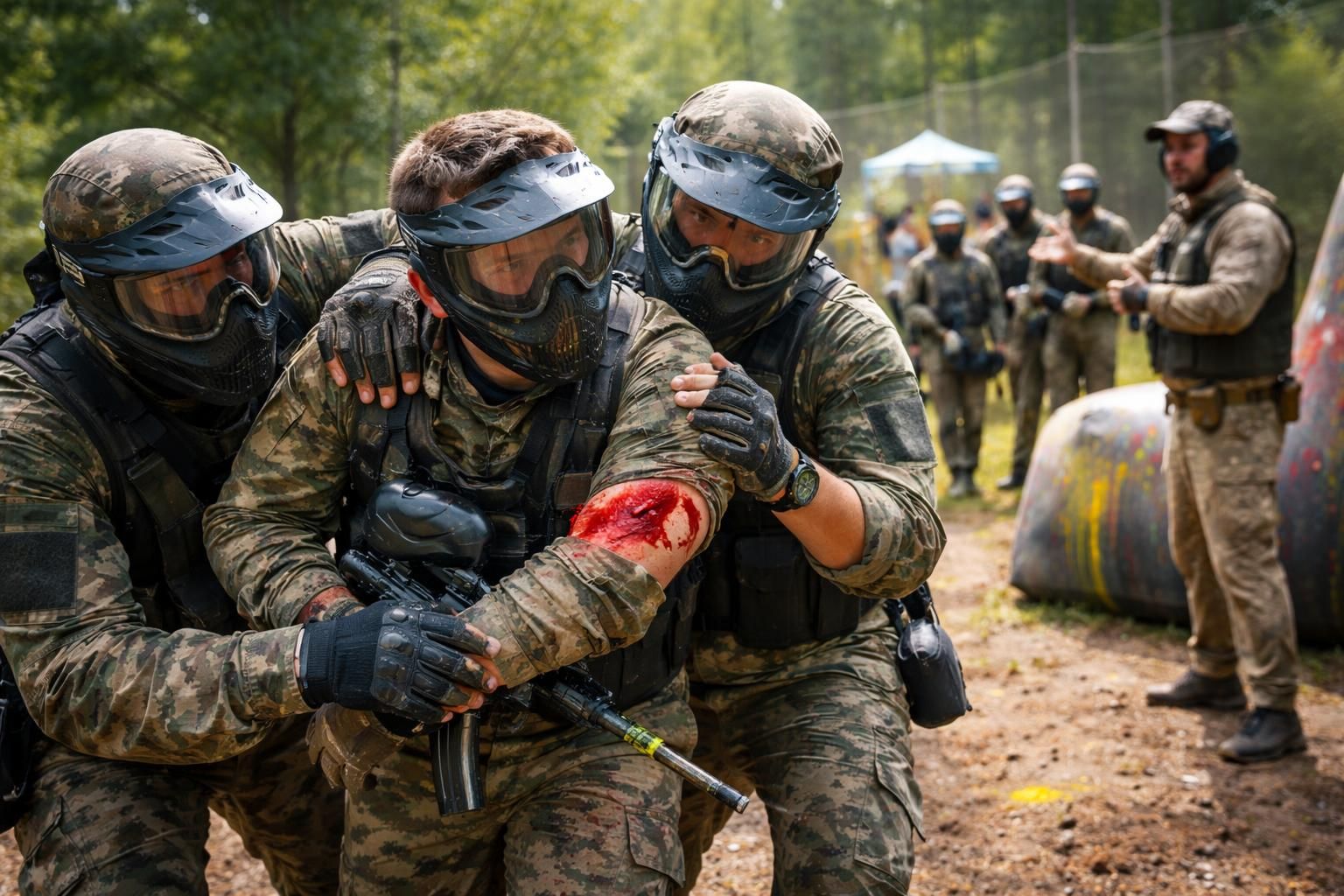 découvrez des témoignages de joueurs de paintball sur leurs blessures et les méthodes efficaces qu'ils ont utilisées pour prévenir les accidents lors de leurs parties.