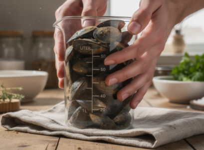 découvrez combien pèse un litre de moules et comment cette mesure influence vos recettes pour des préparations culinaires réussies et savoureuses.
