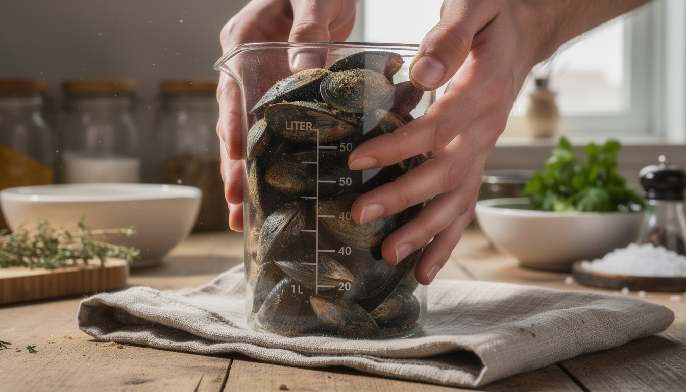 découvrez combien pèse un litre de moules et comment cette mesure influence vos recettes pour des préparations culinaires réussies et savoureuses.