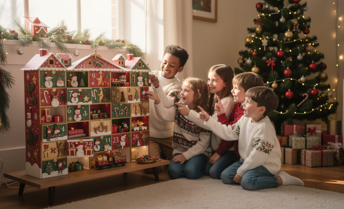 découvrez comment créer un calendrier de l'avent unique et magique pour émerveiller vos enfants tout au long du mois de décembre.