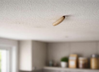 apprenez à reconnaître les larves de mites alimentaires au plafond de votre cuisine grâce à nos conseils pratiques et protégez vos aliments efficacement.