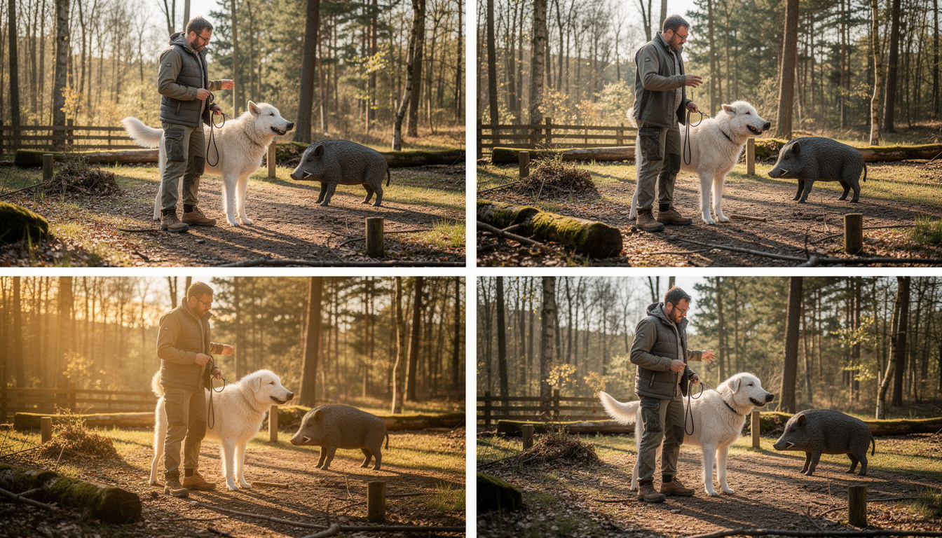 découvrez comment intégrer efficacement votre chien dans un parc d'entraînement dédié à la chasse au sanglier, avec des conseils pratiques pour assurer sa sécurité et son apprentissage.