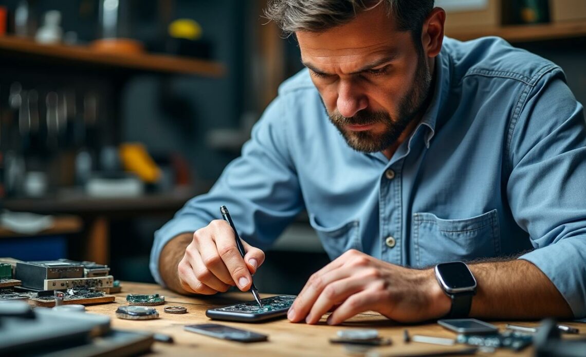 découvrez comment un réparateur iphone expert peut rapidement identifier et résoudre tous vos problèmes de smartphone, assurant des réparations efficaces et de qualité pour retrouver un appareil fonctionnel en un rien de temps.