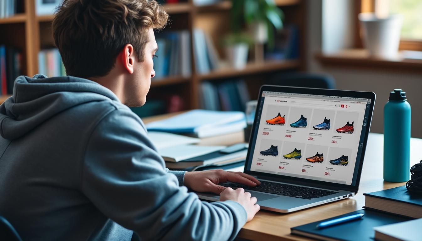 découvrez notre comparatif des prix des crampons de foot sur plusieurs sites de vente. trouvez les meilleures offres et économisez sur votre équipement de football grâce à notre guide détaillé.