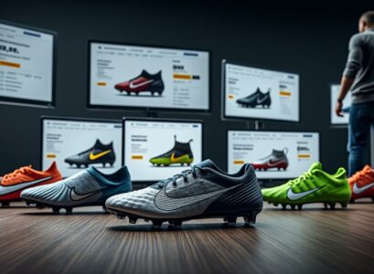 découvrez notre comparatif des prix des crampons de foot sur plusieurs sites de vente. trouvez les meilleures offres et choisissez le modèle qui vous convient le mieux pour améliorer votre performance sur le terrain.