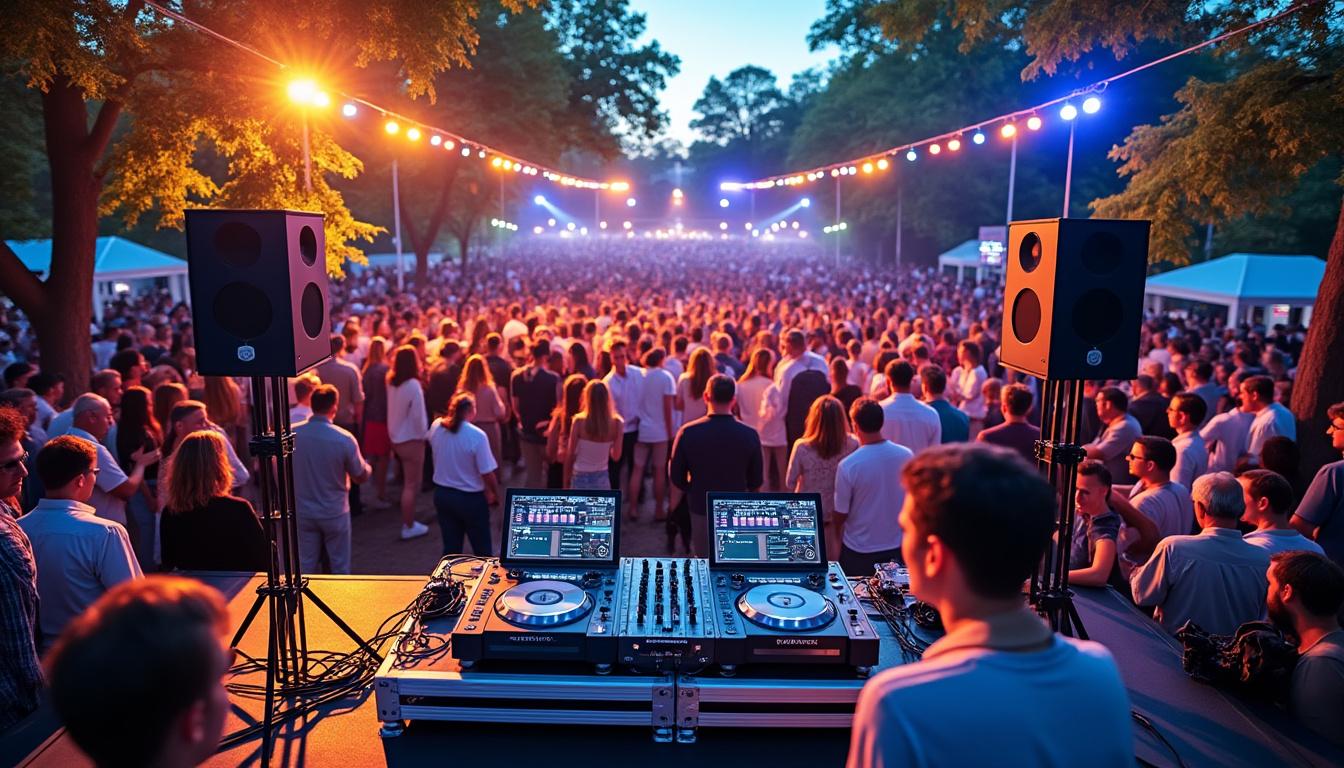 offrez à votre événement une ambiance unique et inoubliable avec un dj live. créez des souvenirs mémorables grâce à une musique personnalisée et une énergie exceptionnelle.