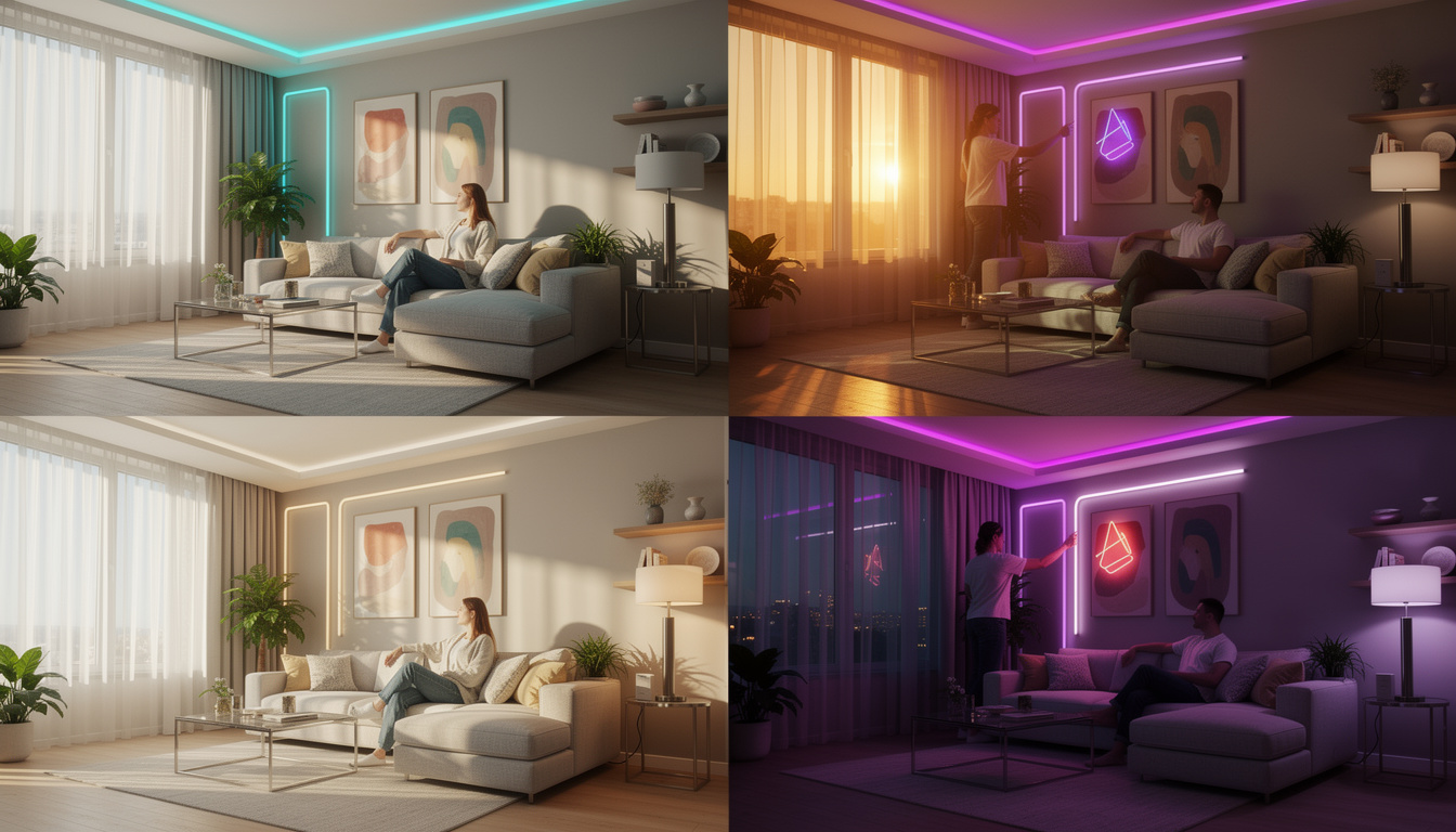découvrez comment les néons colorés pour ambiance peuvent transformer et sublimer votre décoration intérieure avec une touche moderne et vibrante.