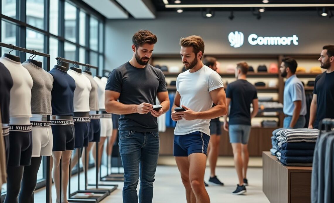 explorez le confort et la douceur des boxers en coton pour homme, alliant élégance et bien-être au quotidien.