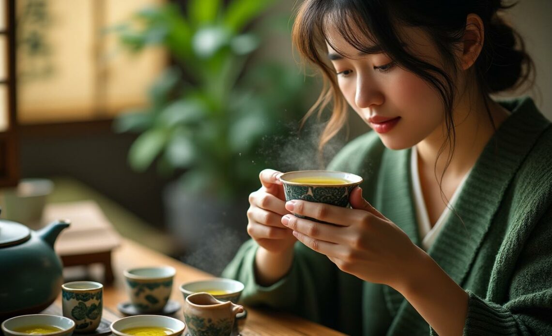 explorez les incroyables bienfaits du thé vert japonais codycross pour votre santé : riche en antioxydants, il favorise la concentration, renforce le système immunitaire et aide à maintenir une bonne santé globale.