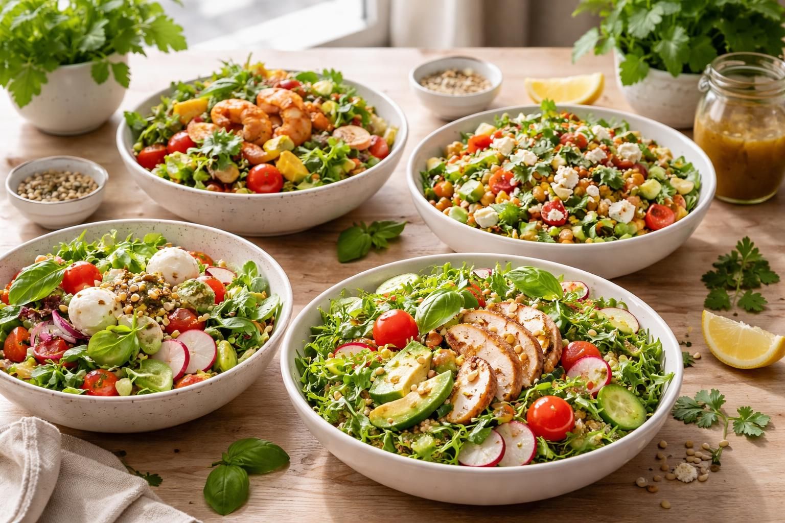 découvrez les délicieuses recettes de salade de cyril lignac, parfaites pour un repas léger et savoureux. idées fraîches et faciles à réaliser pour toutes les occasions.