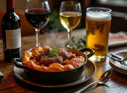 découvrez les accords parfaits pour sublimer votre cassoulet avec nos suggestions de boissons. que ce soit du vin, de la bière ou d'autres boissons, enrichissez votre expérience culinaire et profitez pleinement de ce plat traditionnel.
