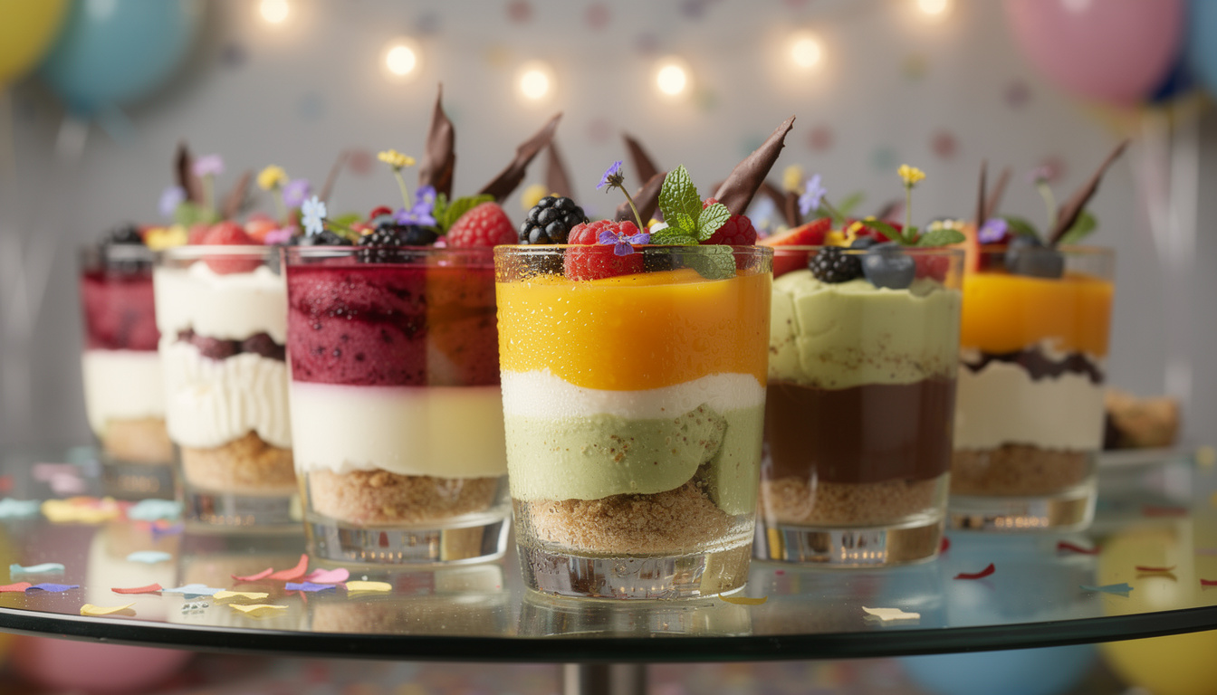 découvrez des idées de desserts en verrines individuelles parfaits pour impressionner vos invités lors des fêtes. recettes faciles, gourmandes et élégantes pour toutes vos célébrations.