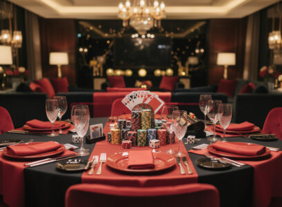 découvrez nos thèmes originaux pour organiser une soirée casino inoubliable à domicile et impressionnez vos invités avec une ambiance unique et festive.