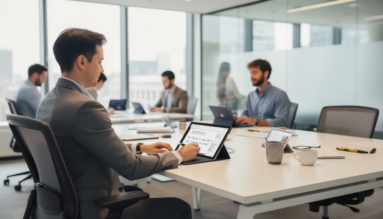 découvrez comment utiliser efficacement une tablette tactile microsoft pour prendre des notes, en vous inspirant des meilleures pratiques pour optimiser votre organisation et productivité.