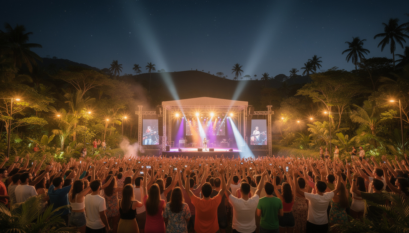 découvrez laroc à valinhos, un espace événementiel unique au brésil, alliant ambiance magique et expériences inoubliables pour tous vos événements.