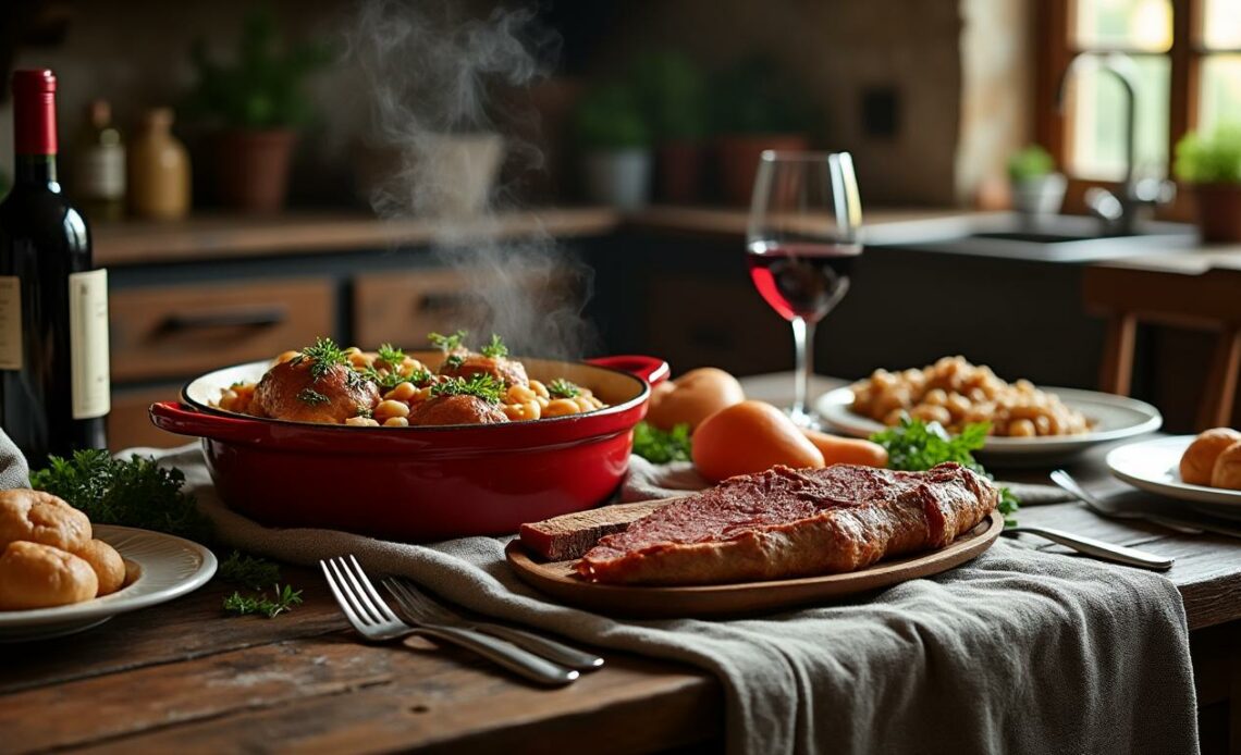 découvrez le meilleur cassoulet frais en vente en ligne : une spécialité authentique, généreuse et savoureuse, livrée directement chez vous pour un véritable festin gourmand à partager !