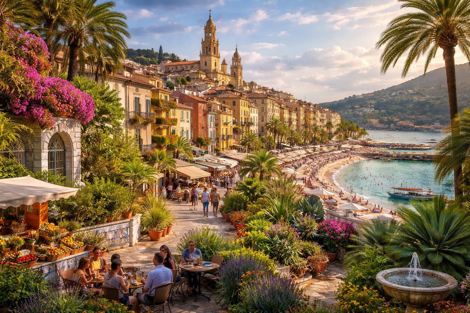 découvrez les 16 incontournables à menton, entre mer et jardins, pour un séjour riche en découvertes et en détente sur la côte d'azur.