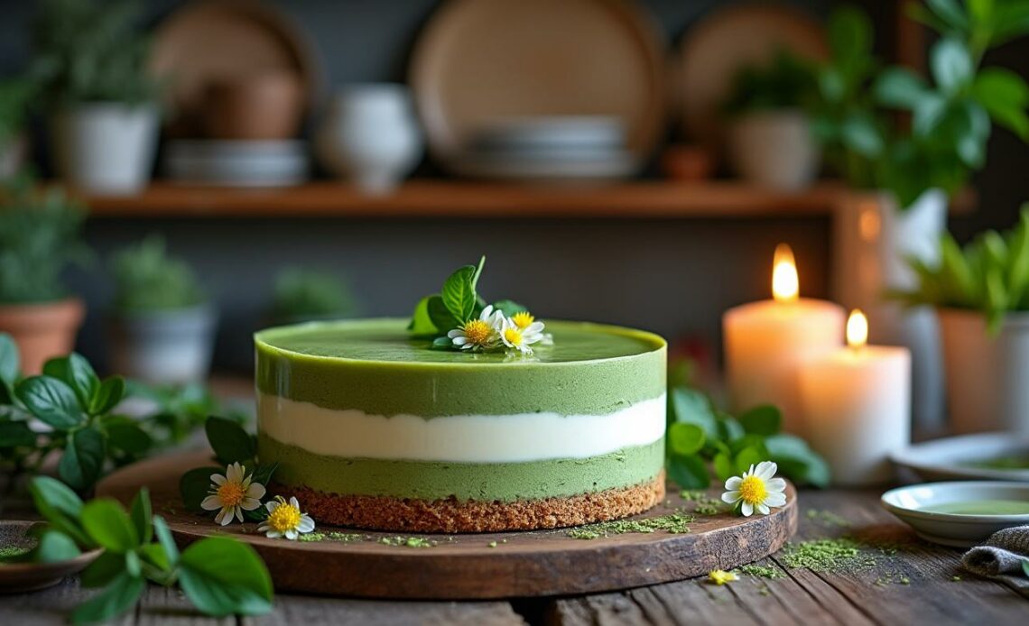 découvrez les bienfaits de l’entremet au thé matcha : un dessert raffiné, savoureux et sain, riche en antioxydants et parfait pour allier plaisir et bien-être lors de vos pauses gourmandes.