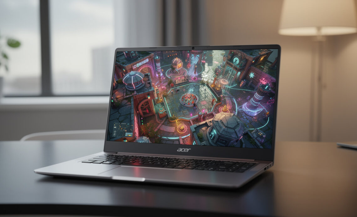 découvrez les performances graphiques impressionnantes du pc portable acer 15 pouces, alliant puissance et design pour une expérience visuelle optimale.