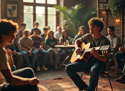 découvrez comment captiver votre public lors d'un concert acoustique en petit comité grâce à des astuces simples et efficaces pour créer une atmosphère intime et mémorable.