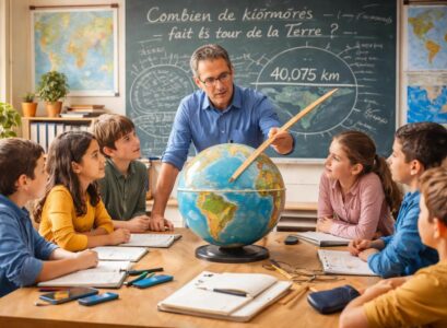 découvrez comment la question « combien de kilomètres fait le tour de la terre » influence l'enseignement de la géographie et favorise une meilleure compréhension des dimensions planétaires.
