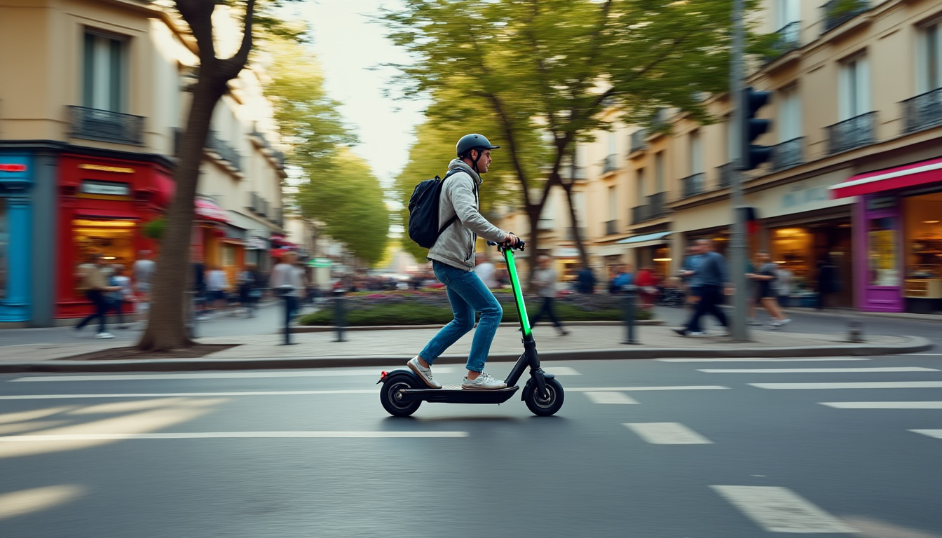 optez pour la location de trottinette électrique à bordeaux et profitez d’un moyen de transport écologique, pratique et économique pour tous vos déplacements en ville.