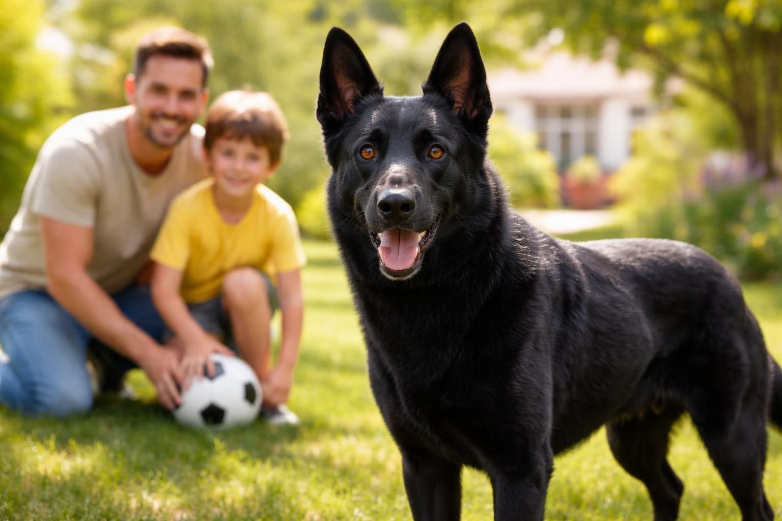 découvrez le malinois black, un chien loyal, intelligent et dévoué, idéal pour accompagner toute la famille avec énergie et affection.
