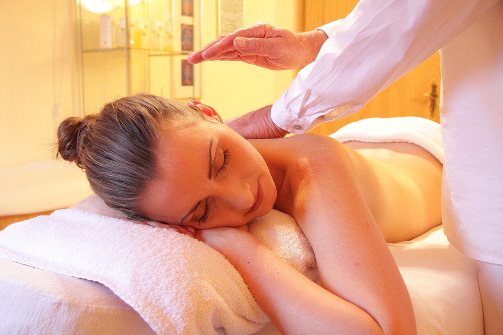 Massage à l’huile de CBD