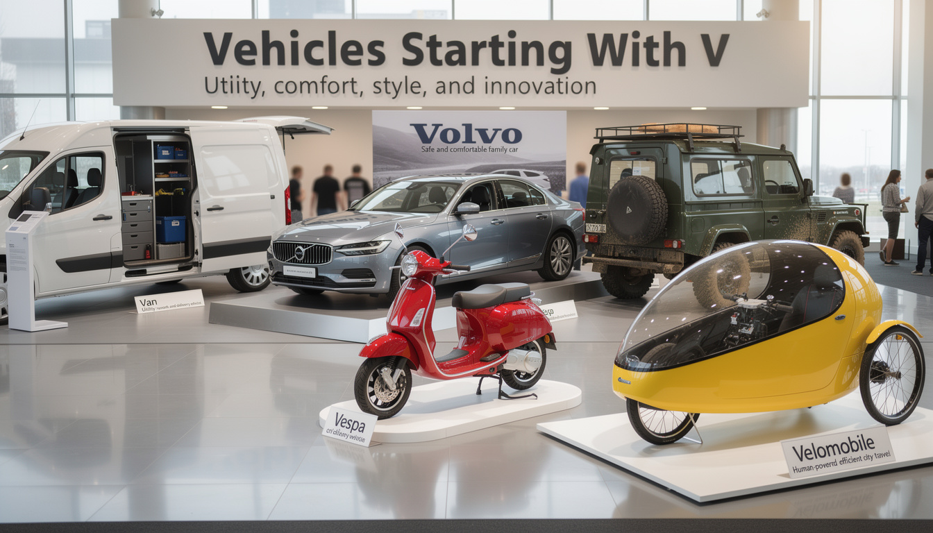 découvrez une liste complète des meilleurs moyens de transport commençant par la lettre v, incluant des descriptions et avantages pour faciliter vos déplacements.