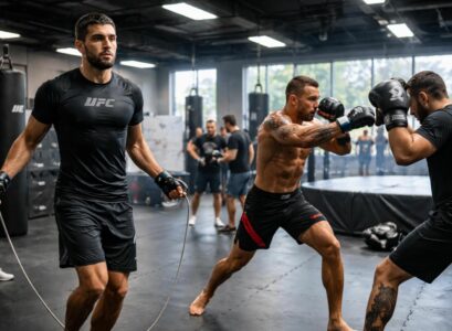 découvrez les coulisses et les préparatifs intenses des combattants makhachev et poirier avant l'affrontement épique de l'ufc 302. plongez au cœur de l'action dès maintenant !