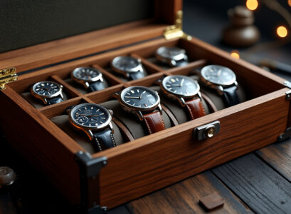 découvrez pourquoi une boîte de rangement en bois est indispensable pour protéger et mettre en valeur votre collection de montres : élégance, sécurité et durabilité réunies dans un accessoire incontournable.