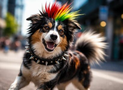 découvrez comment le mouvement punk à chien révolutionne l'image et l'identité des chiens, mêlant style rebelle et complicité unique entre l'animal et son maître.