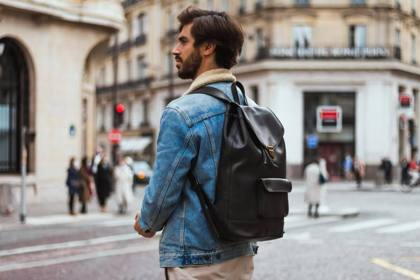 Sac à dos cuir