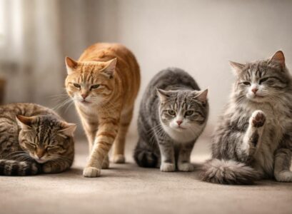découvrez comment identifier les signes de souffrance chez le chat grâce à l'observation de ses différentes positions corporelles.
