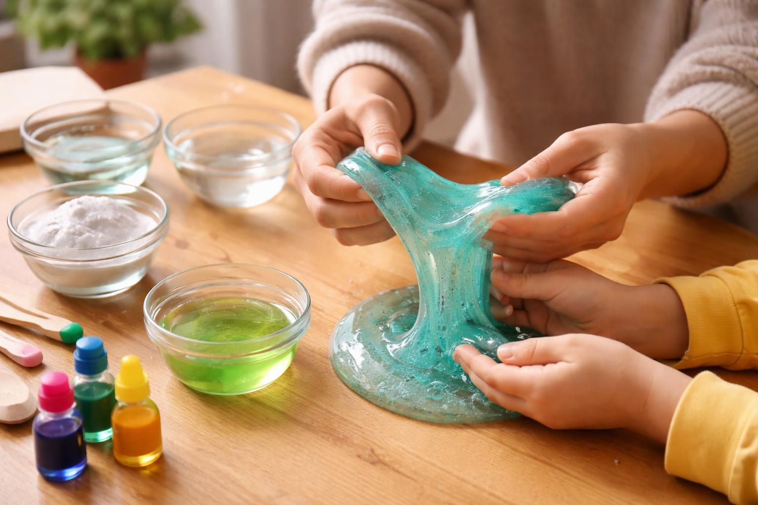 découvrez des techniques simples et efficaces pour créer du slime sans utiliser de colle, parfaites pour s'amuser en toute sécurité avec des ingrédients faciles à trouver.