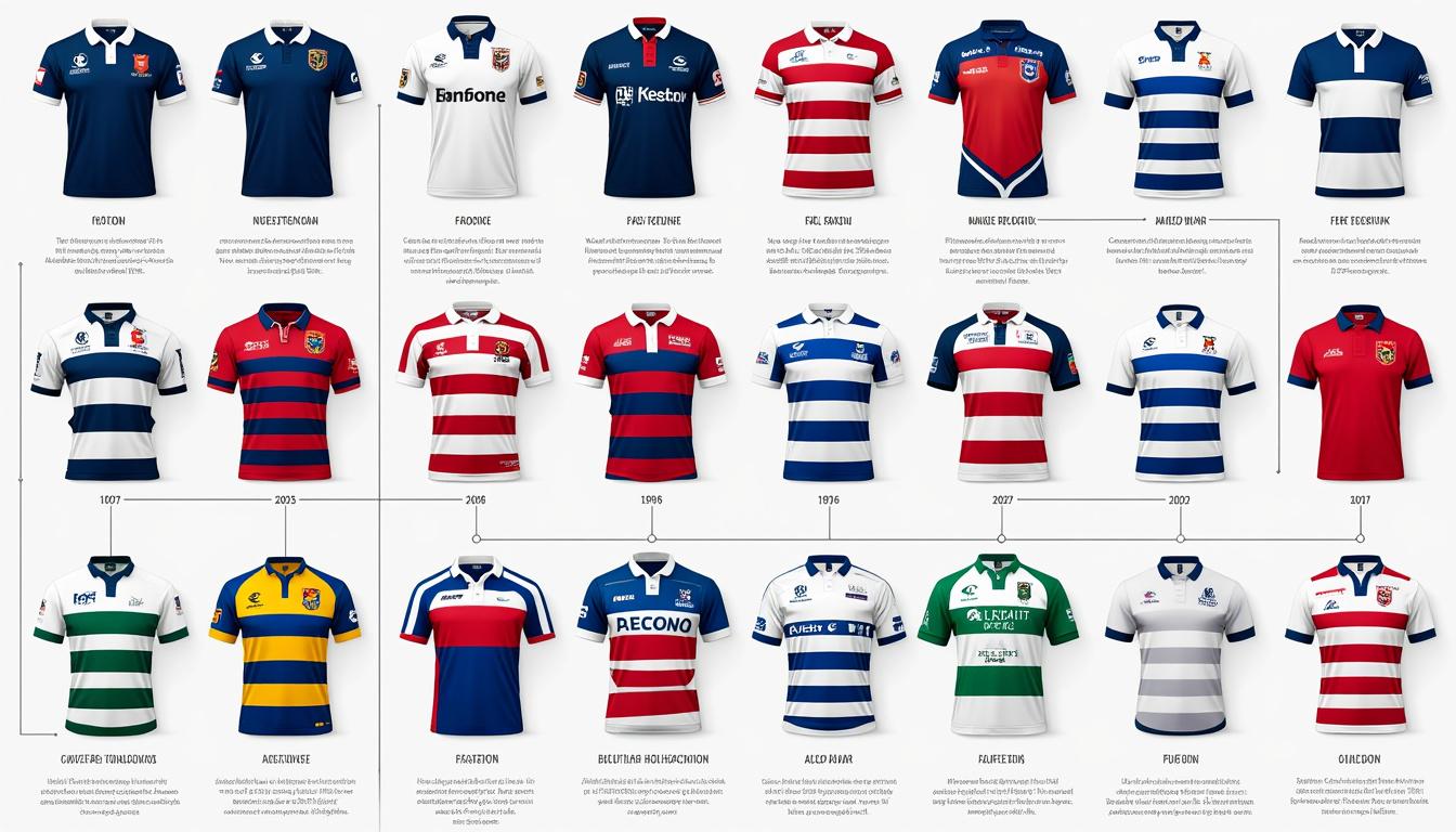découvrez l'évolution des maillots du stade toulousain à travers l'histoire, avec un aperçu des modèles emblématiques disponibles en boutique et des anecdotes passionnantes sur ce club de rugby légendaire.