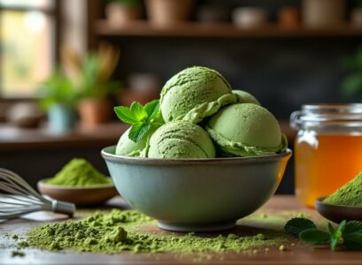 découvrez comment préparer une savoureuse glace au thé matcha sans sorbetière, une recette facile et rafraîchissante qui séduira tous les amateurs de douceurs japonaises.