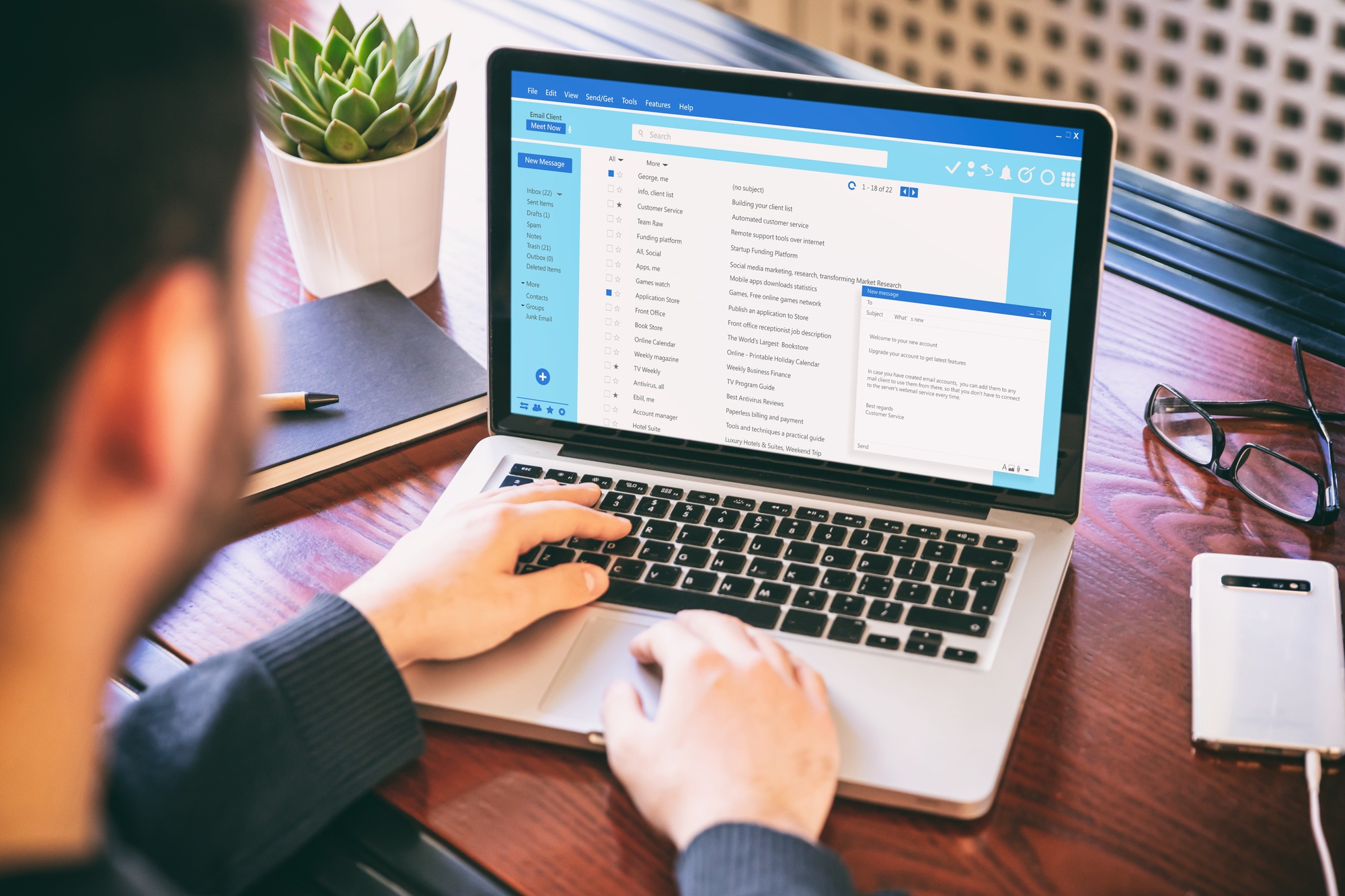 fonctionnement webmail