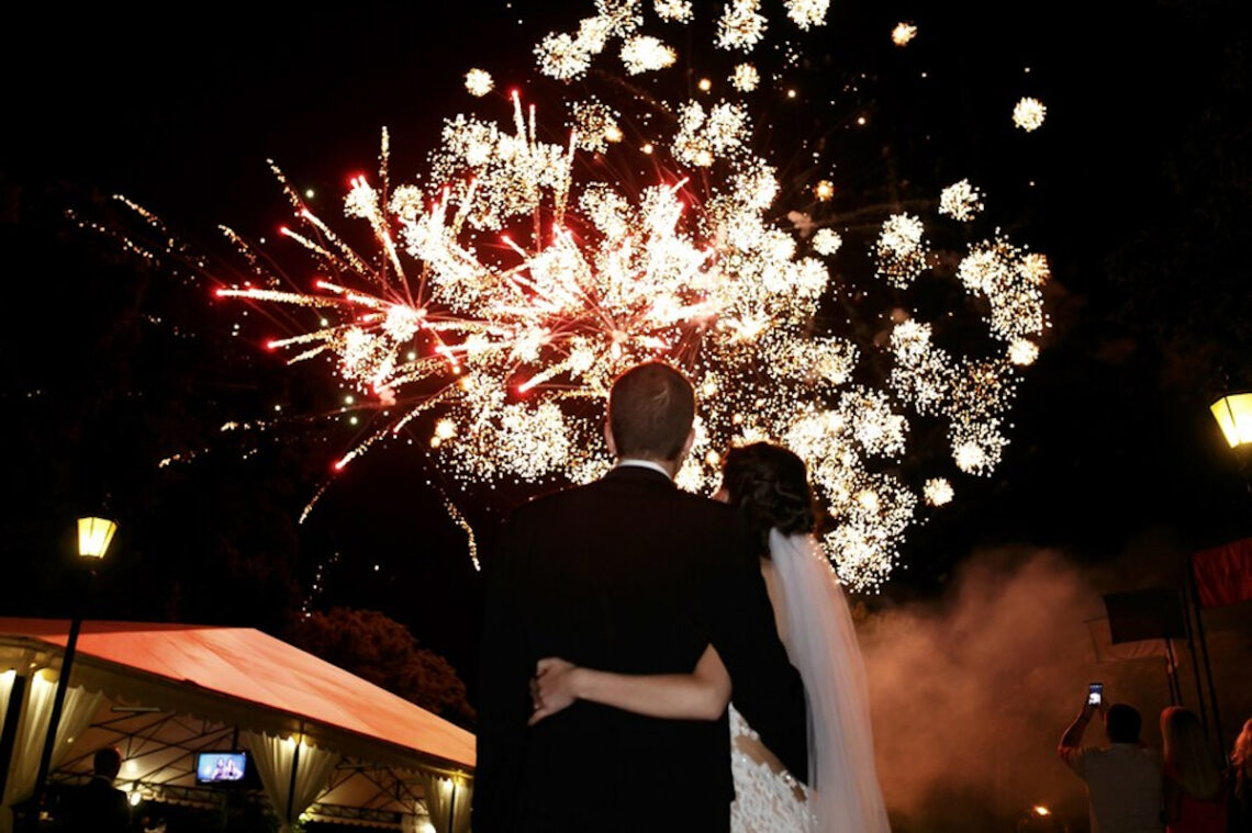 feu artifice mariage