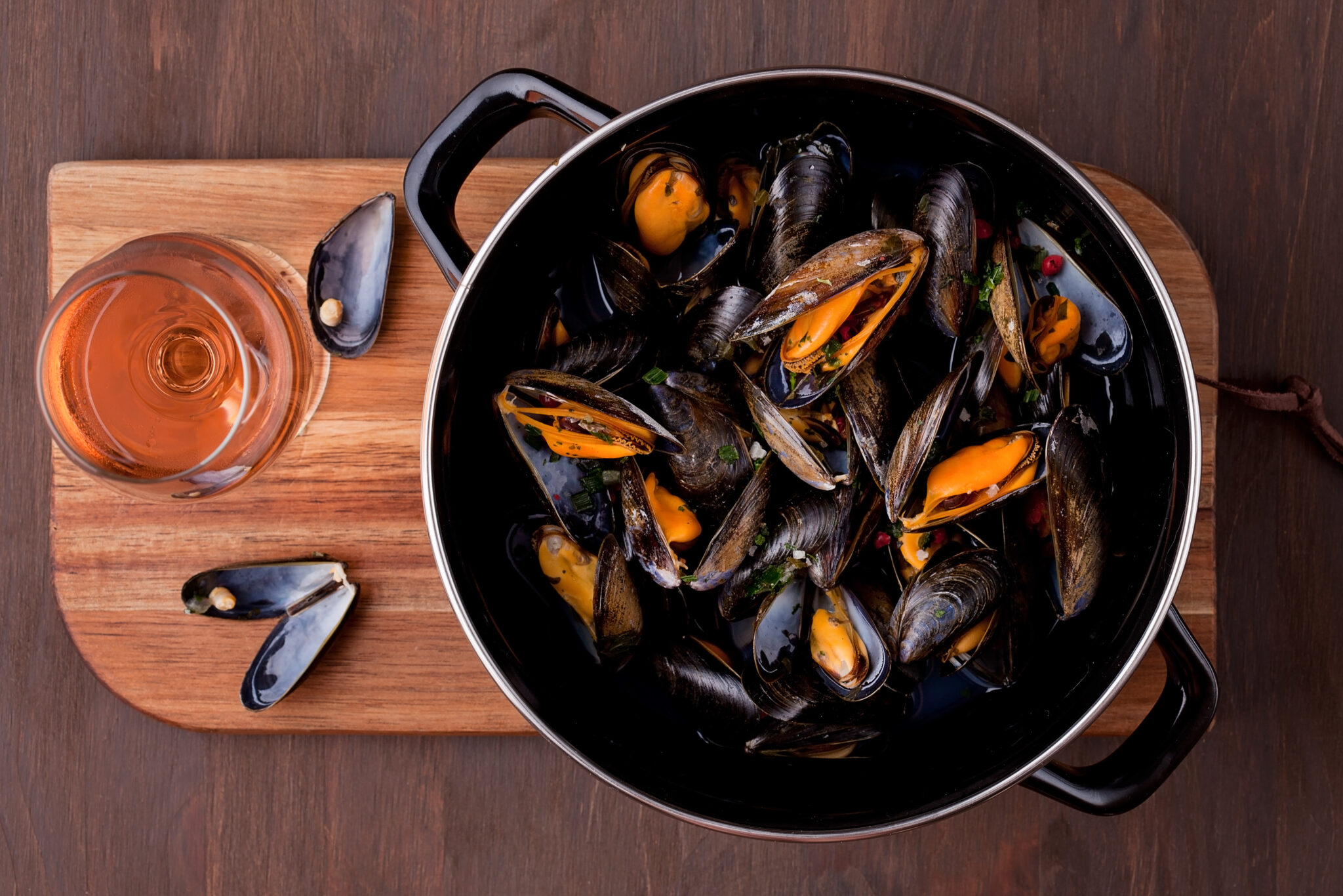 réchauffer des moules