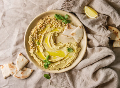houmous au Thermomix aromatisé au citron