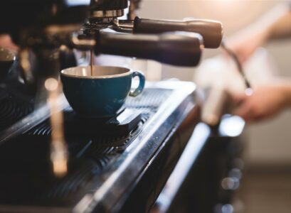 machine à la tasse