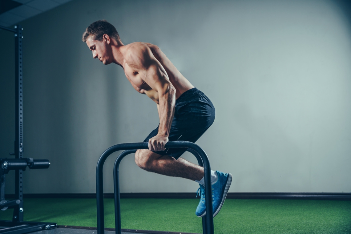 Des muscles saillants