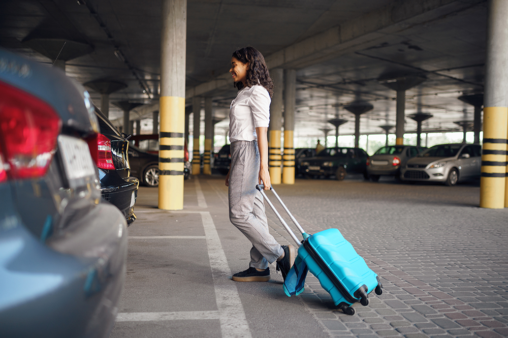 parking de l'aéroport de Genève