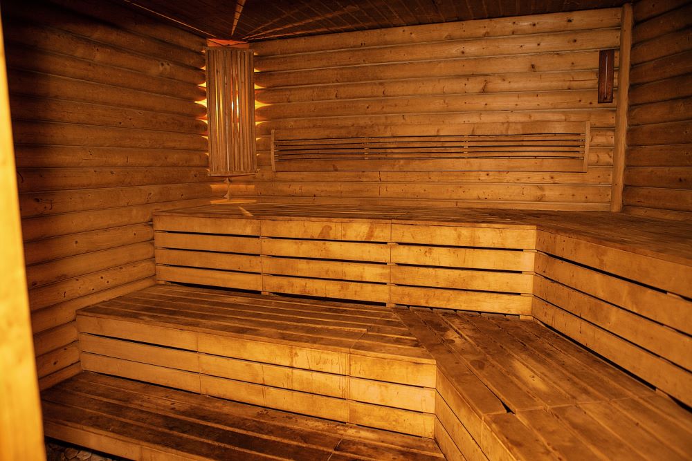 sauna maison